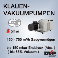 Klauen-Vakuumpumpen