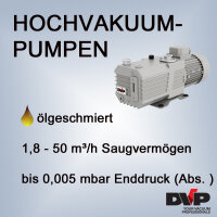 Hochvakuum-Pumpen