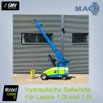 Hydraulische Seilwinde für Lasius 550, 1,0t und 1,5t
