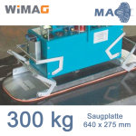 300 kg Saugplatte f&uuml;r WIMAG Gamma 640 x 275 mm