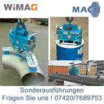 750 kg Saugplatte f&uuml;r WIMAG Gamma 650 x 650 mm mit...