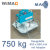 750 kg Saugplatte f&uuml;r WIMAG Gamma 650 x 650 mm mit Adapter