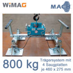800 kg Tr&auml;gersystem  f&uuml;r WIMAG Gamma