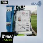 Wetterschutz Bedienpult f&uuml;r Winlet 350, 350 XL, 350...